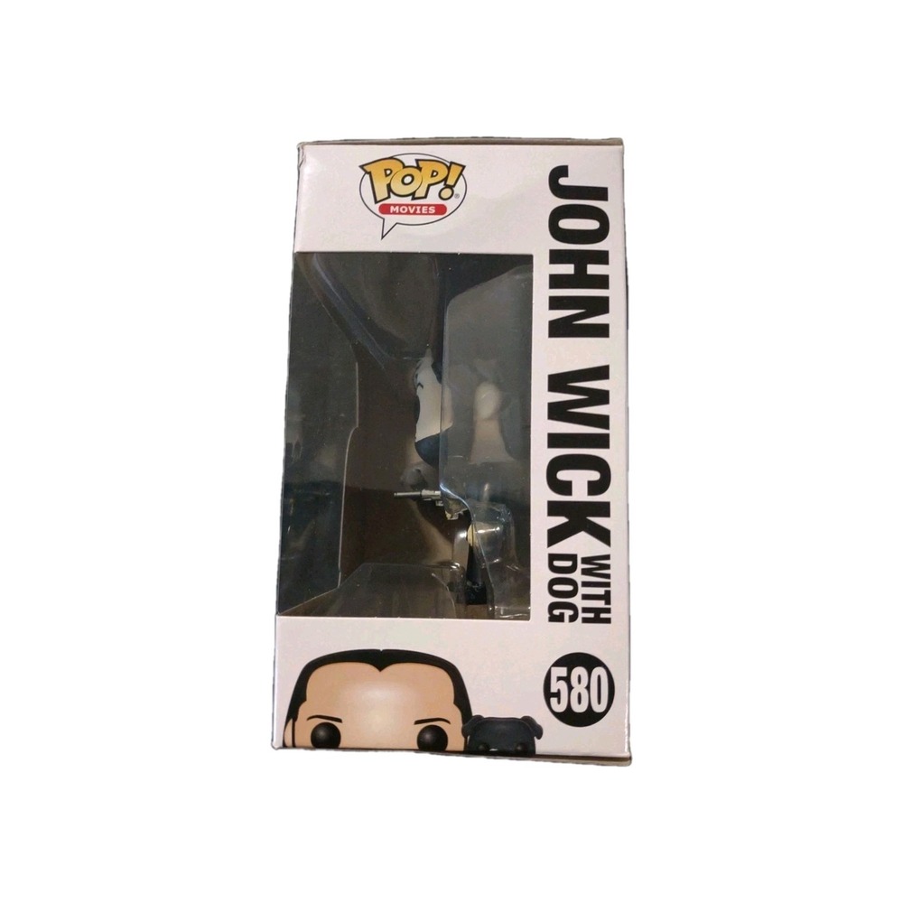 Funko Pop!Movies John Wick 580 Vinyl Action Figure with Dog - Picture 5 of 5
